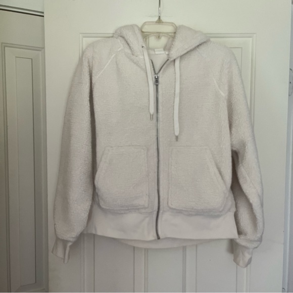 GAP Tops - GAP Full Zip Sherpa Sweatshirt L